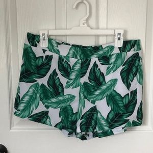 Banana Leaf Shorts
